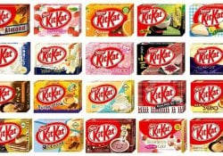 Lista de 86 sabores de Kit Kat de Japón