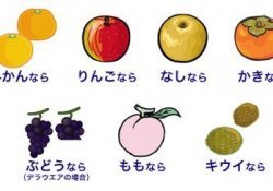 Kudamono - nombre de frutas en japonés