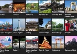 Os 50 pontos turísticos mais populares do Japão
