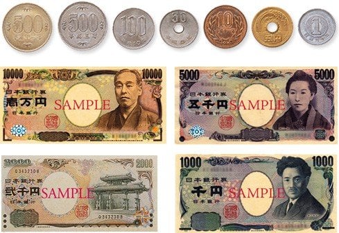 soldi in yen