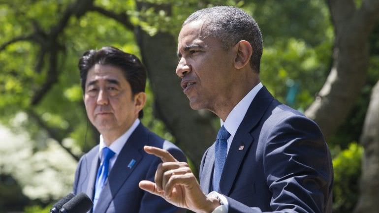Shino abe obama