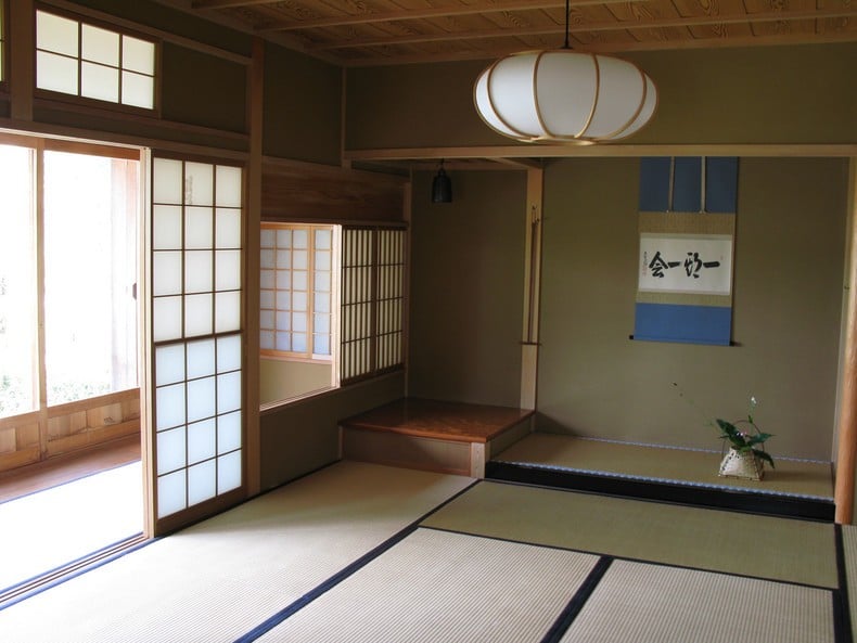 Was ist in einem traditionellen japanischen Haus?