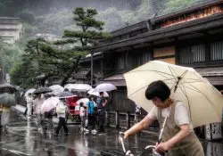 Kasa - Regenschirme und Sonnenschirme, die es nur in Japan gibt