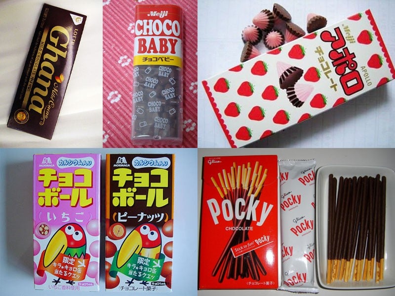 Danh sách 100 loại kẹo Nhật Bản