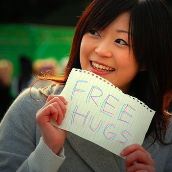 Free hugs