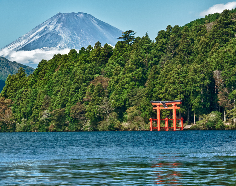 Hakone - kleine Städte in Japan, perfekt für einen Besuch