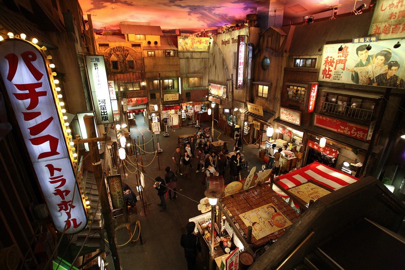 Museo de Ramen en la parte principal de Yokohama