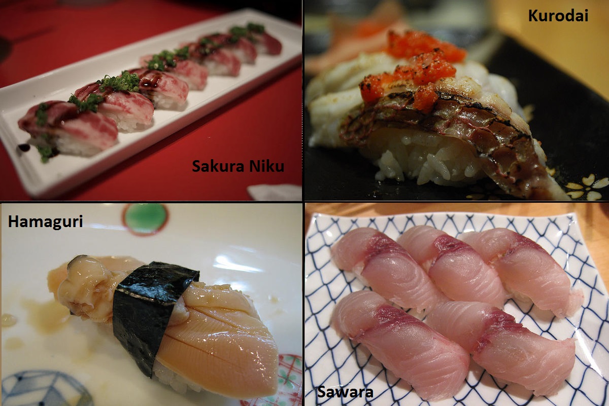 Types de sushi, makis et nigiri - guide complet
