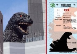 Godzilla is recognized as a Japanese citizen