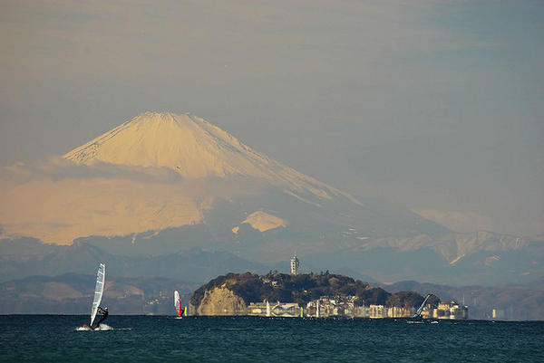 La famosa isla de enoshima