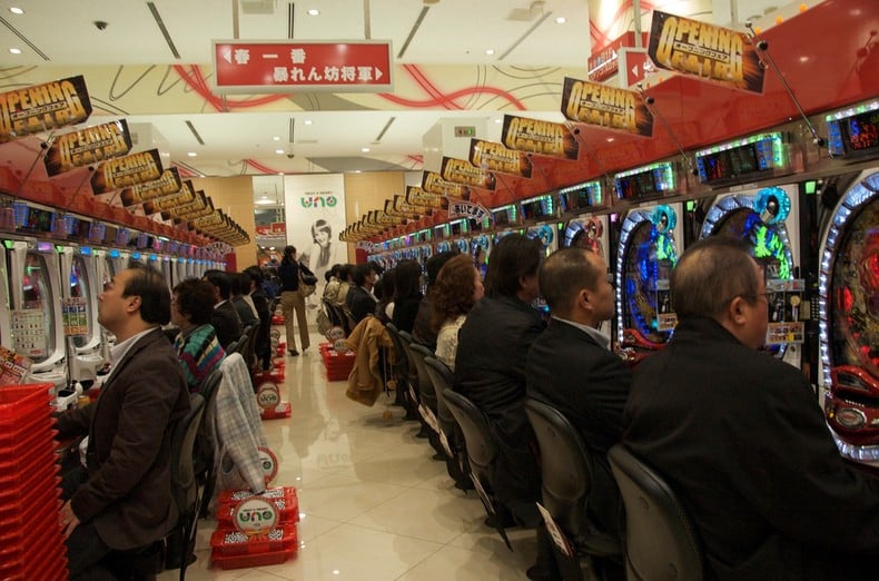 Guia pachinko – máquinas de aposta no japão