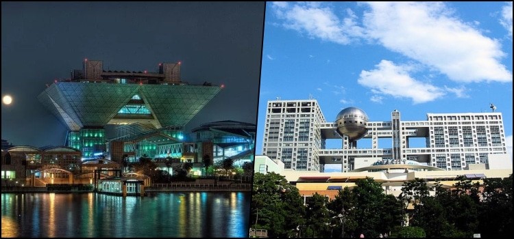 Odaiba - the artificial island of tokyo