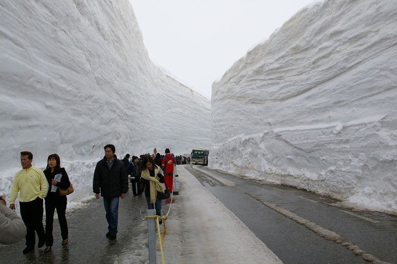 الطريق الألبي Tateyama Kurobe