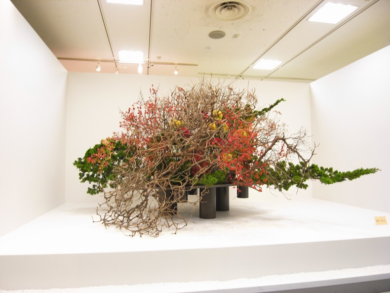 Ikebana - a Japanese art of floral arrangements