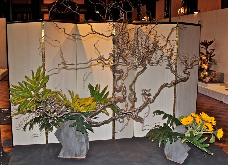 Ikebana - a Japanese art of floral arrangements