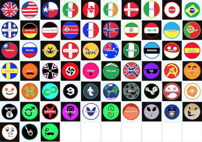 Agar. Io - เกมที่ติดเกมมาก / รายชื่อชื่อเพื่อตกแต่งลูกบอลของคุณ. - name list