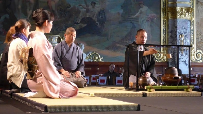 Ceremonia del té en japón