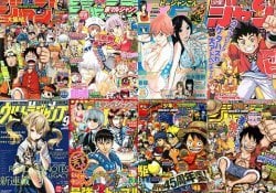 日本の漫画出版社と雑誌