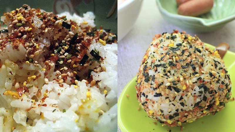 Furikake - توابل يابانية توضع على الأرز
