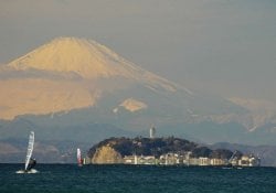 L'île d'Enoshima et les cadenas d'amour