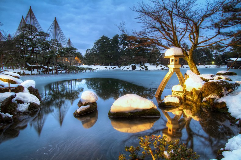 Os melhores jardins e parques espalhados pelo japão