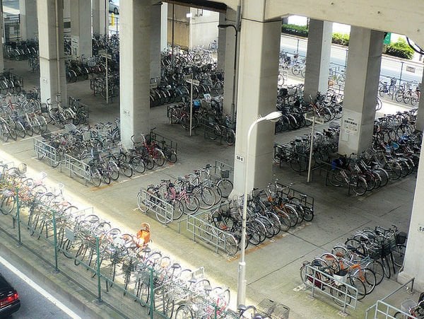 As bicicletas no japão