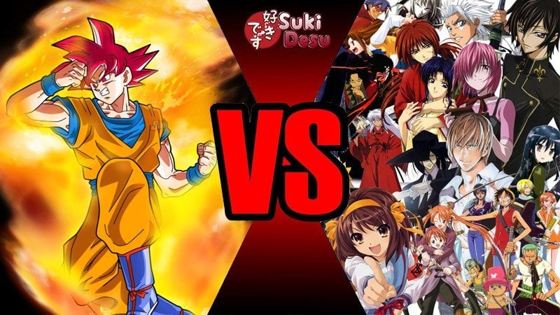 100 nhân vật anime… ai sẽ đánh bại goku