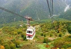 The incredibles Ropeway and Ski Lifts in Japan
