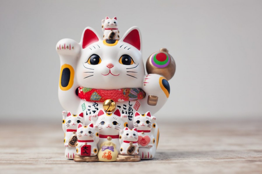 Maneki neko - gato da sorte japonês - significado e origem