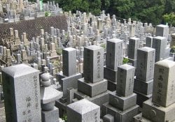 جنازات ومقابر في اليابان
