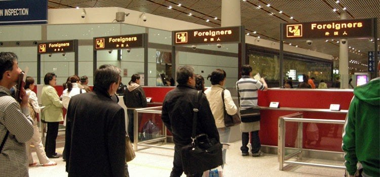 Voyager au Japon - aéroport et immigration