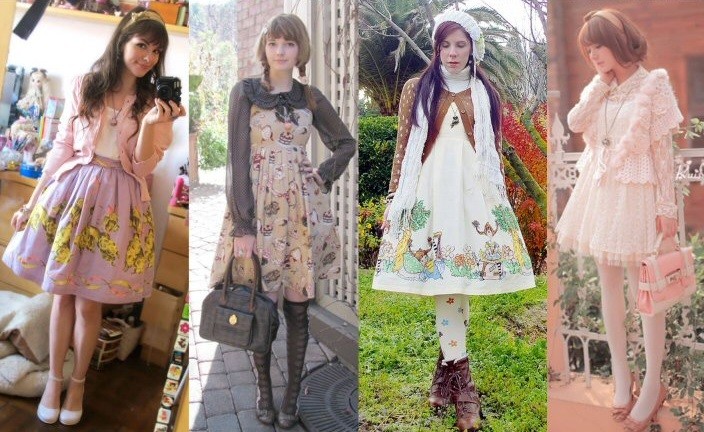 Styles japonais - harajuku - lolita - visual kei- decora - gyaru - fée kei- fête de culte kei- seifuku kei dolly kei-mori fille- otome kei- shironuri fashion