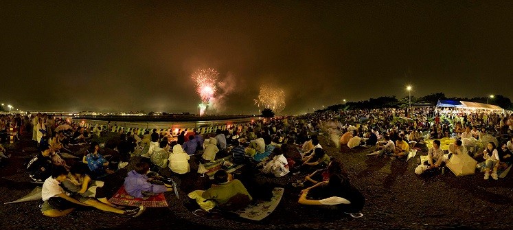 Guida Hanabi taikai - fuochi d'artificio in giappone