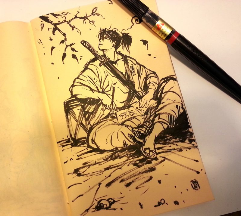 스케치북 __sketching_samurai_by_mycks-d8d35ue