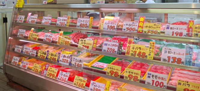 เนื้อสัตว์ในญี่ปุ่น - ราคาความอยากรู้อยากเห็นและการบริโภค