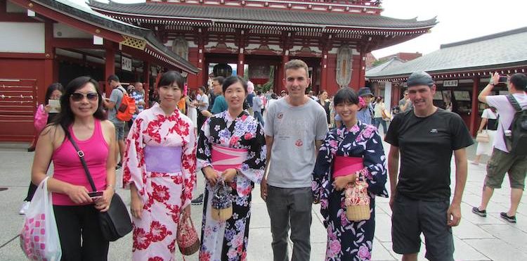 El templo Sensro-ji en Asakusa Tokio