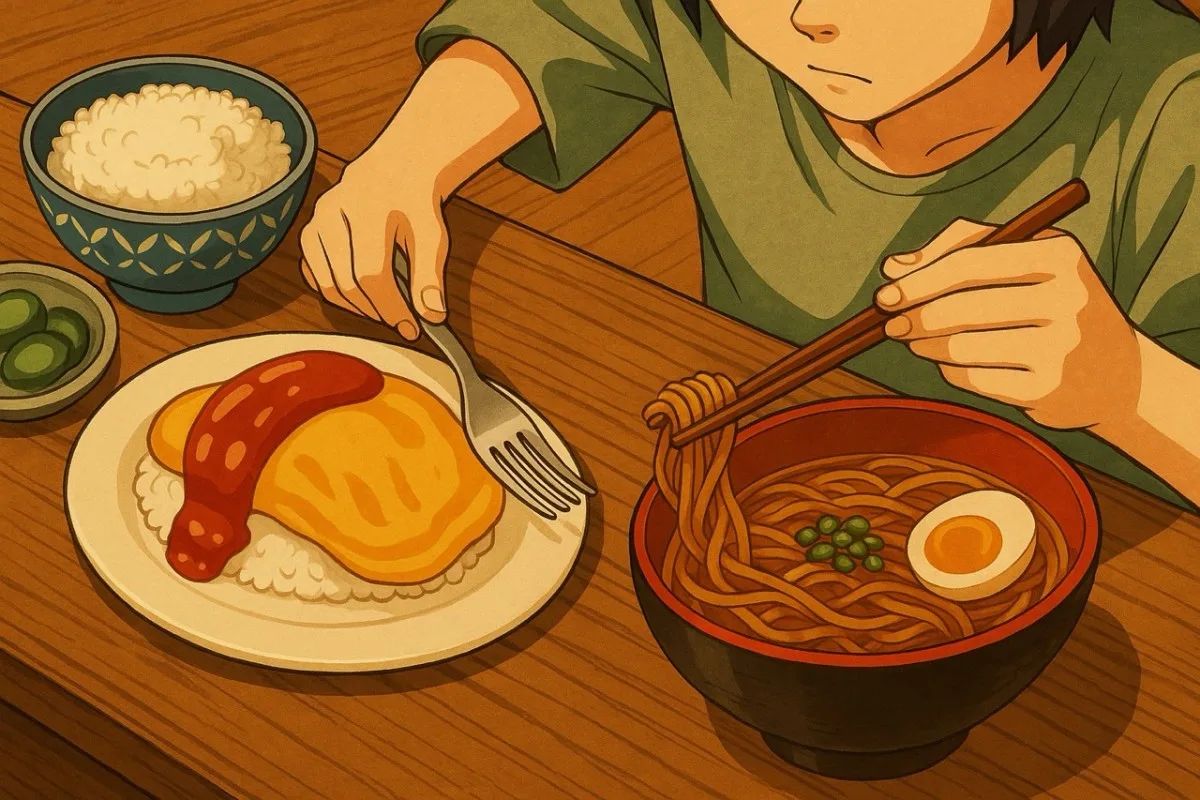 I Giapponesi Mangiano Solo con le Bacchette? Usano Posate?