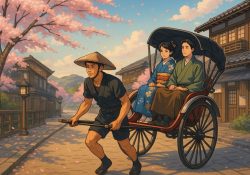Jinrikisha - 일본 인력거