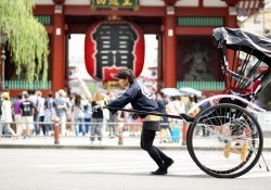 Jinrikisha – Becak di Jepang