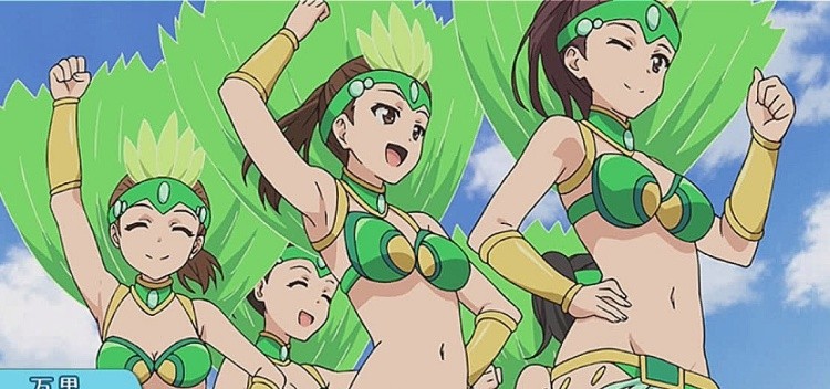 Tham khảo brazil trong anime + michiko to hatchin