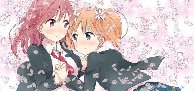 shoujo ai e yuri anime - sakura trick