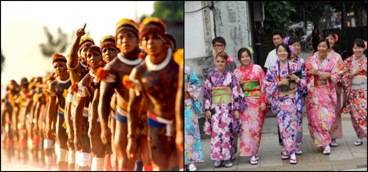 Como diferenciar japoneses, coreanos e chineses