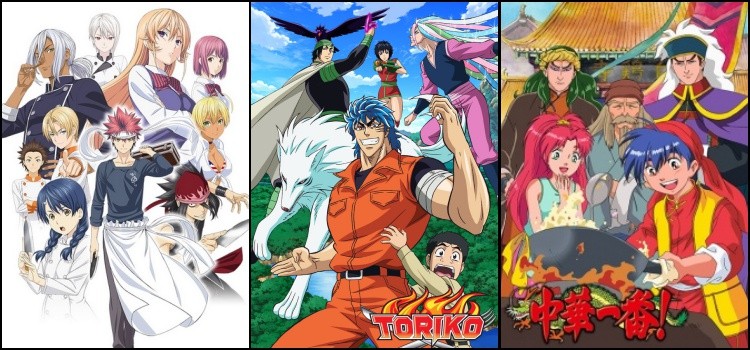 6 anime that show the shounen spirit in the kitchen