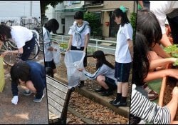 Bagaimana cara siswa membersihkan sekolah di Jepang?