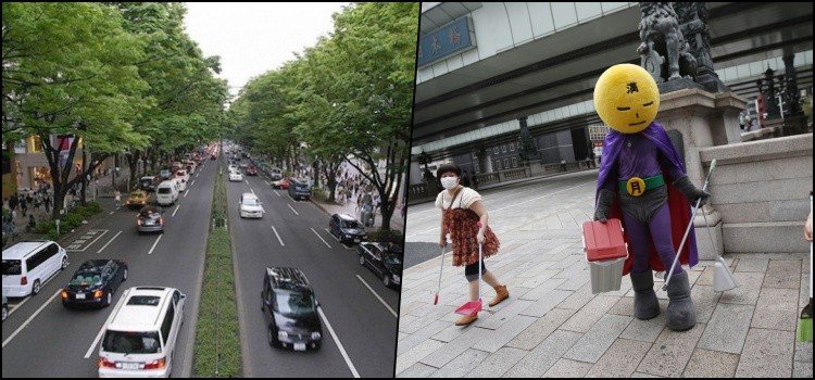 Como os alunos fazem a limpeza das escolas no japão?