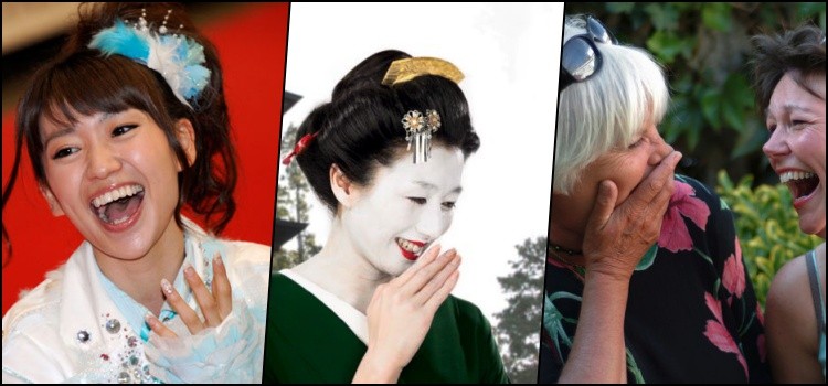 Pourquoi les femmes japonaises se couvrent-elles la bouche quand elles vont rire?