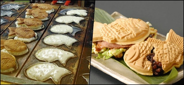 Taiyaki - the famous fish-shaped dumpling