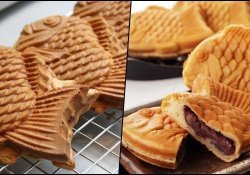 Taiyaki - Bánh bao hình con cá nổi tiếng