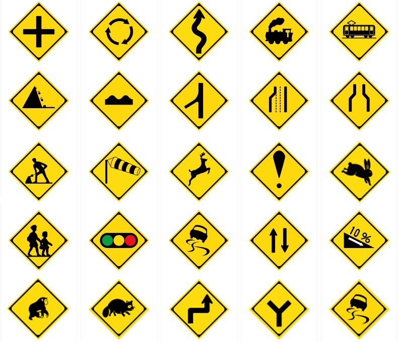 Panneaux de signalisation et panneaux de signalisation au Japon