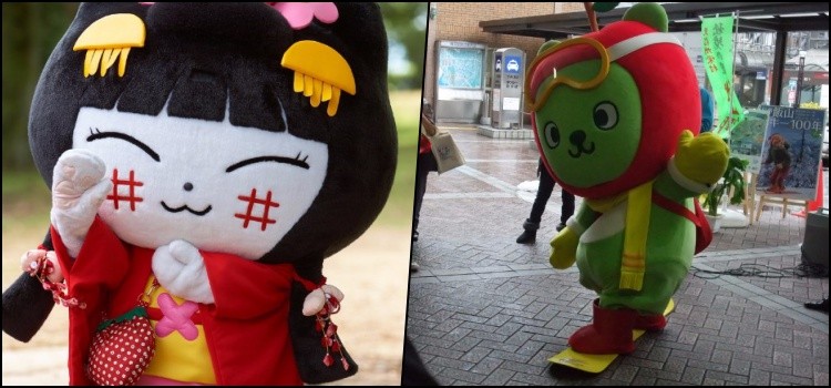 Japanese mascots - curiosities and cuteness